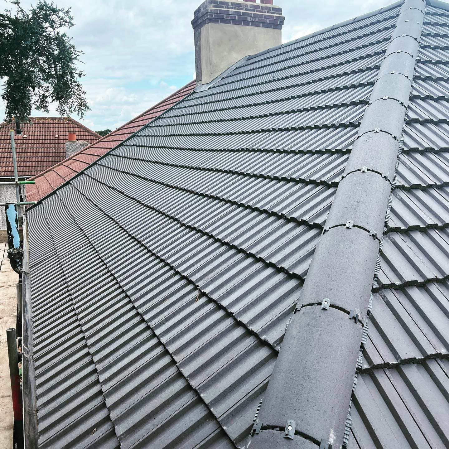 Professional roofing work by Master K Roofing
