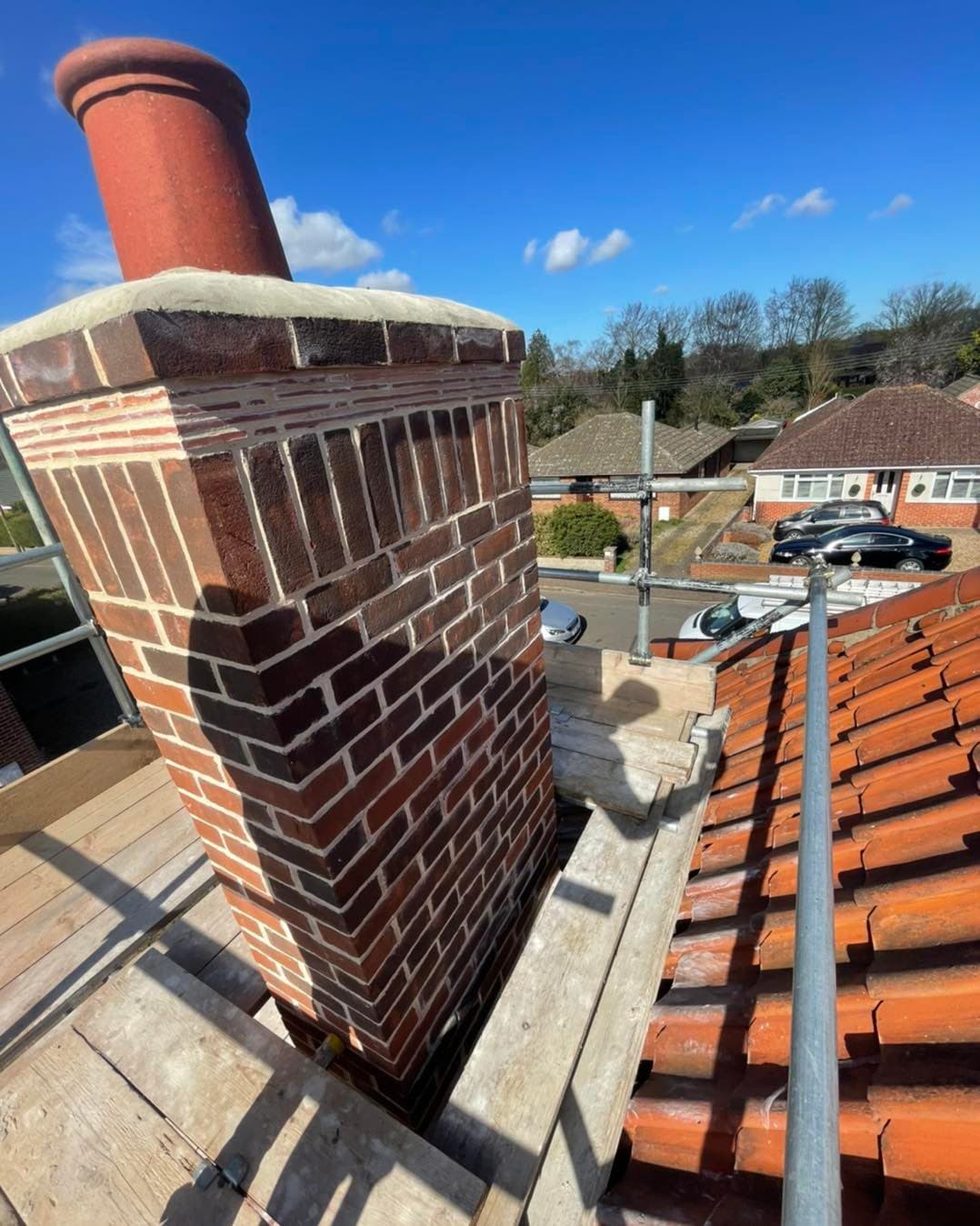 Roofing and guttering work