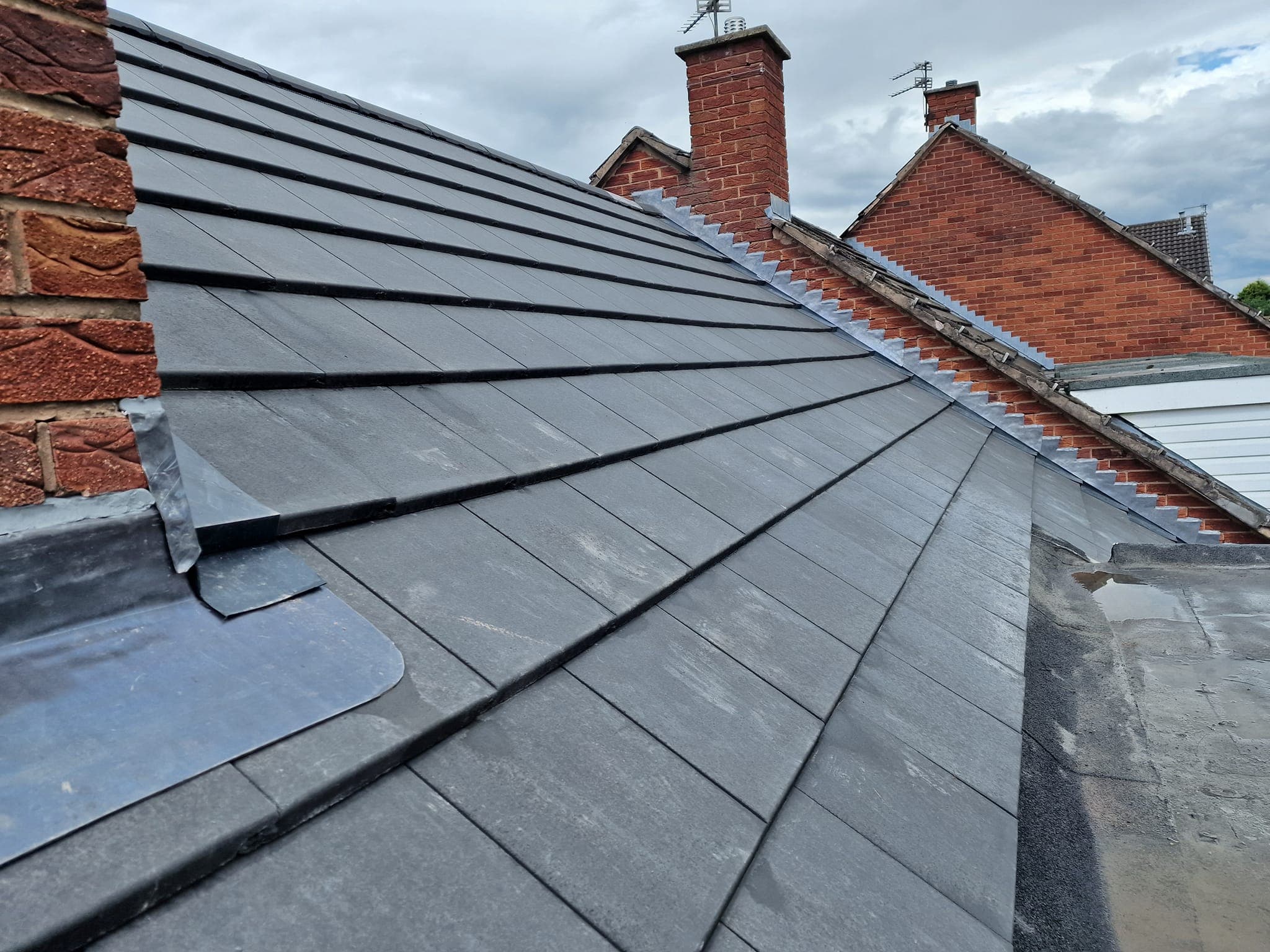 Roofing project completed in London