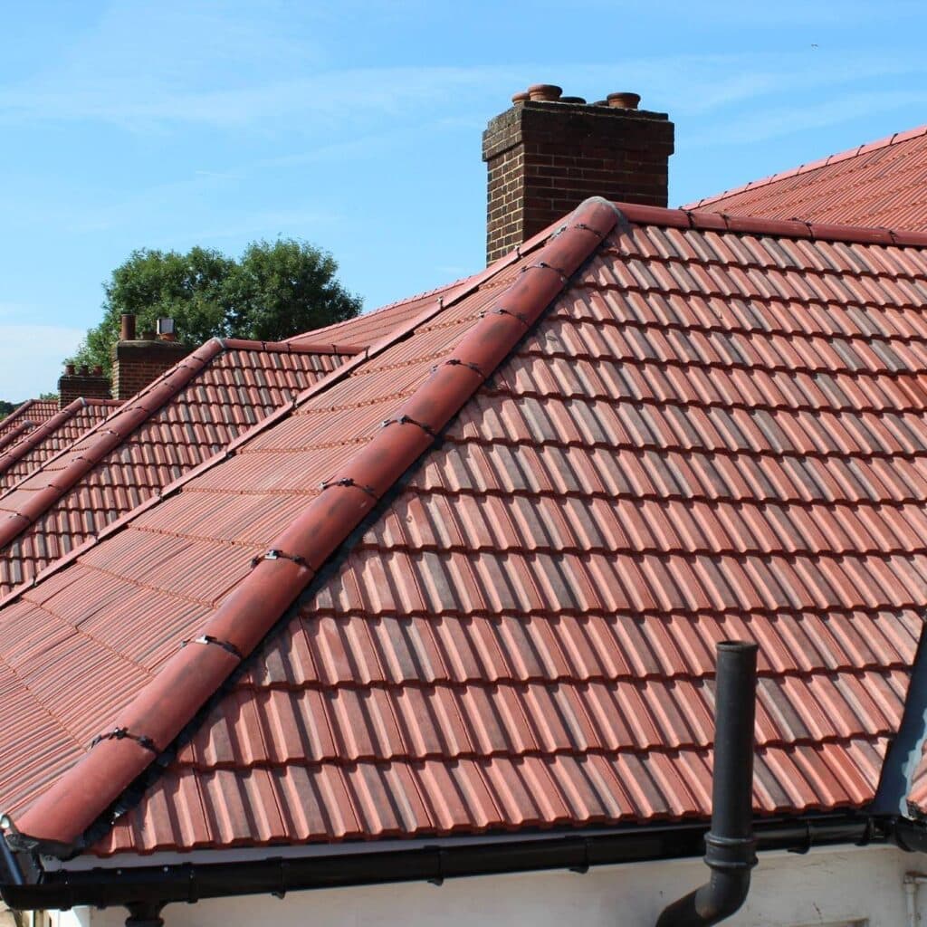 Roofing team portrait