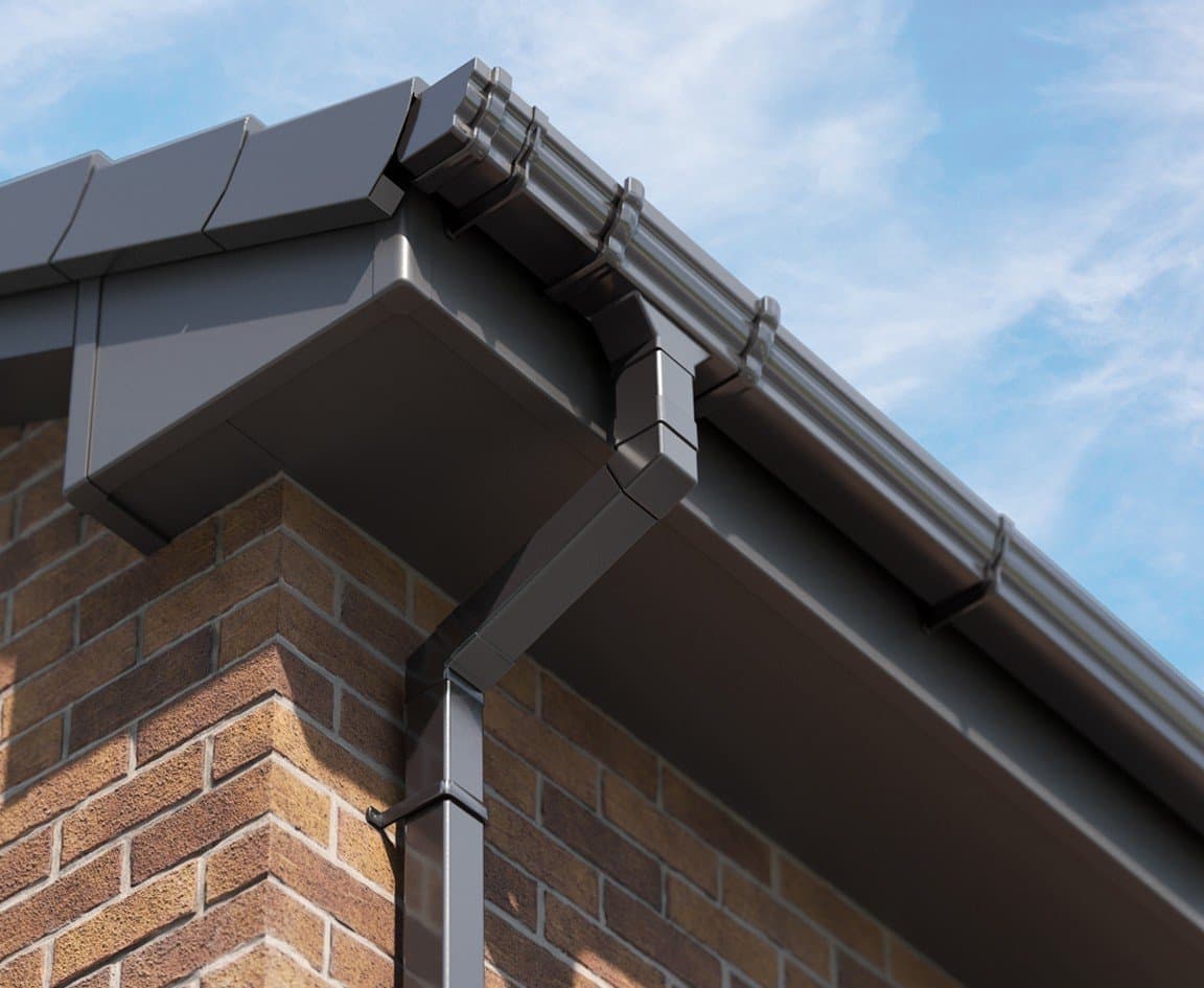 Guttering and drainage work
